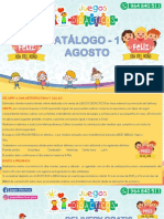 Catálogo Juegos Didácticos 1 Agosto 1