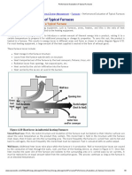 Performance Evaluation of Typical Furnaces