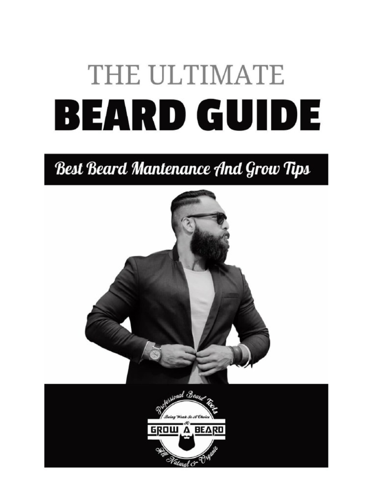 1ultimate Beard Guide Ebook Pdf Beard Shaving