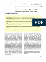 Distribution Patterns and Associations of Dominant Tree
