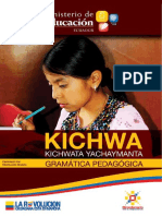 141807687 Gramatica Kichwa Pedagogica