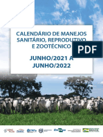 Calendário Manejo Junho de 2021 A Junho de 2022