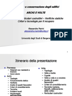 Presentazione Bergamo - Archi e Volte 2017
