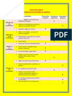 Planificación de Actividades en Equilibrio