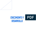 Crecimiento y Desarrollo