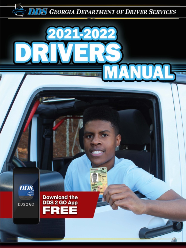 GA Drivers Manual 072021 PDF Identity Document Driver's License