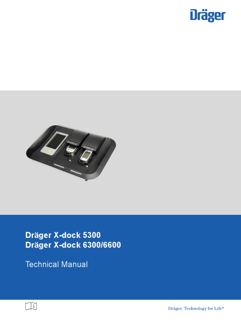 Dräger XDock 5300 Dräger XDock 6300/6600 Technical Manual PDF