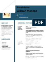 CV Daniela Alarcon