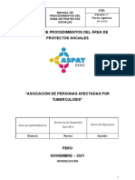 Manual de Procedimientos de Proyectos Sociales