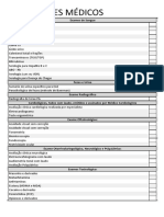 Checklist Exame Médico PCRN