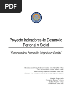 Indicadores IDPS Simce 2023 | PDF | Aprendizaje | Cuestionario