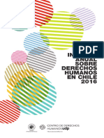 INDH. Informe Anual Sobre Derechos Humanos en Chile