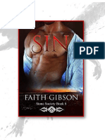 8 - Faith Gibson - Stone Society 8) Sin - Faith Gibson