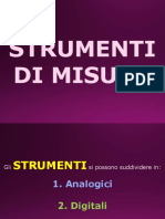 Gli Strumenti Di Misura