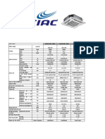 New-Ciac R410a Cassette 101915