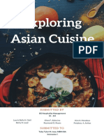 Asian Cuisines Portfolio 