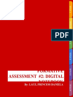 Formative Assessment #2: Digital Notebook: By: Lauz, Princess Daniela