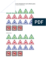 Tokens Are To Replace The Use of Coloured Dice. With Faces: Score Tracking Tokens For Orchard: A 9 Card Solitaire Game