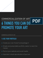 Things You Can Do To Promote Your Art
