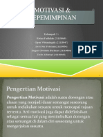 Motivasi & Kepemimpinan