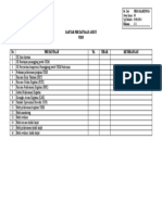 Daftar Pertanyaan Audit Ukm