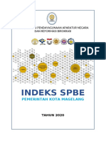 Indeks Spbe Kota Magelang 2020