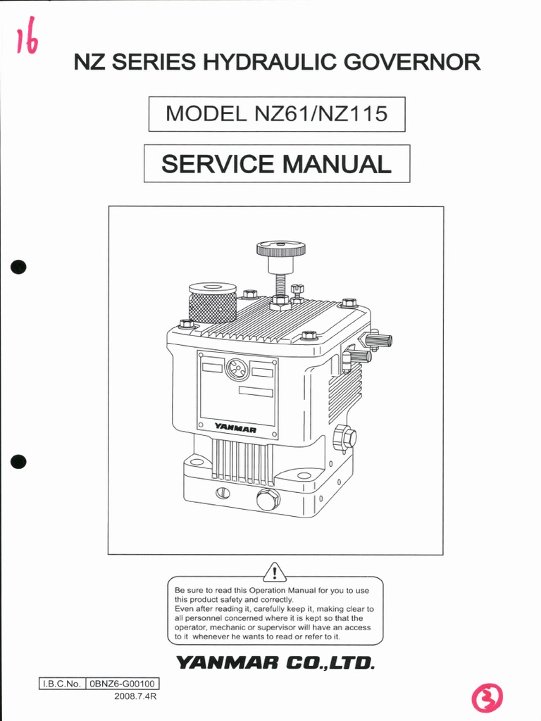 16 NZ Series Hydraulic Governor Model NZ61 - NZ115 3 | PDF | Piston | Valve