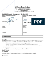 Midterm Exam Quality Semester 1 2021 2022 BA Signed