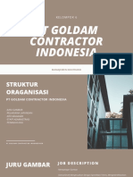 PT Goldam Contractor Indonesia