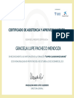 Certificado Graciela Pacheco
