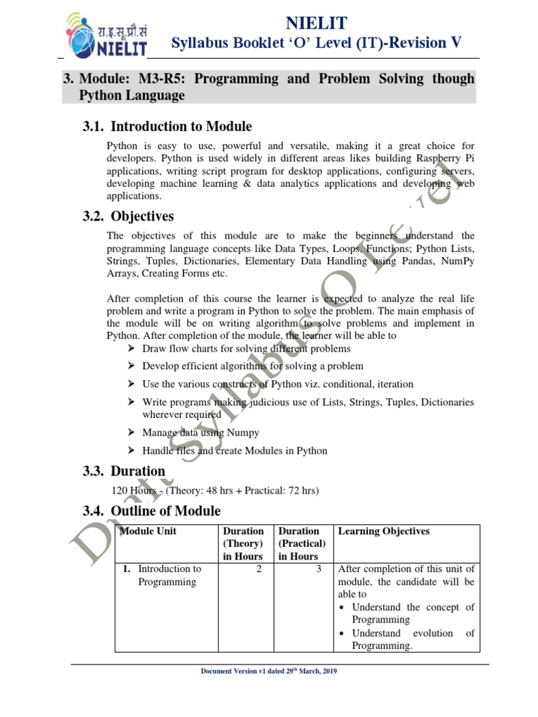 O Level Python Programming | PDF | Python (Programming Language ...