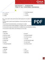 Cna Expansion 1 - Homework Unit 04 - Putting It All Together. (Answers)