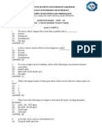 Question Bank - Unit - Iii Part - A (Each Question Carries 1 Mark) Level 1-PART A