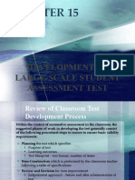 Development of Large-Scale Student Assessment Test