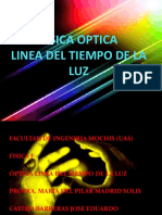 Linea de Tiempo de La Luz Fisica