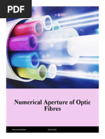 Fibre Optics Lab Activity