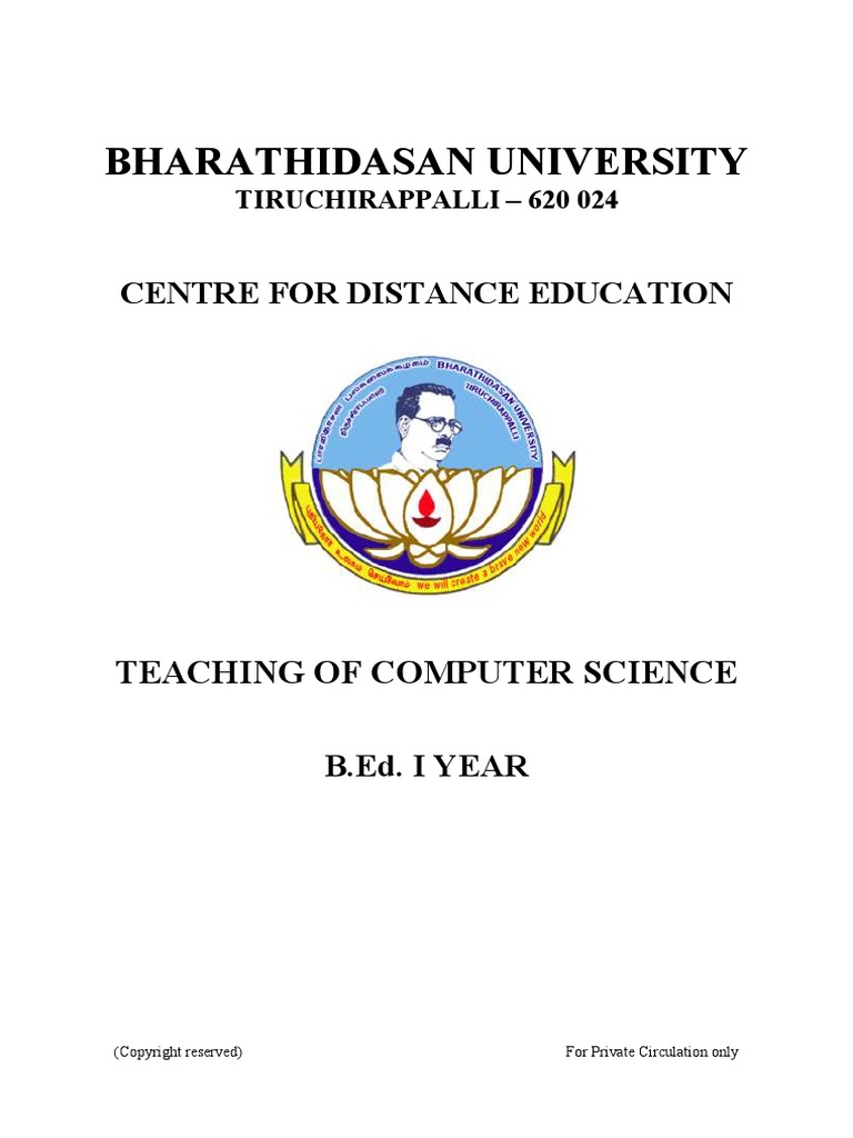 Teaching of Computer Science | PDF