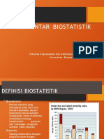 Pengantar - Biostatistik