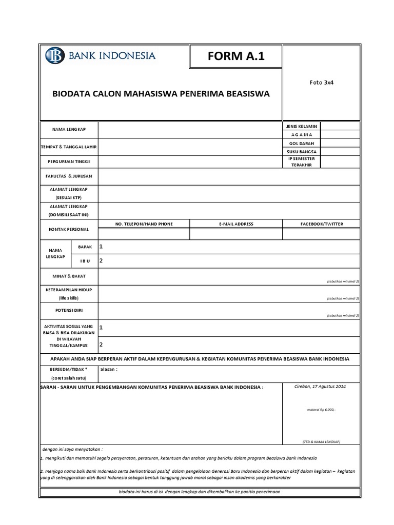 Form A1 | PDF