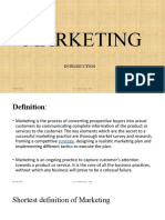 Marketing Introduction: Meeting Needs Profitably