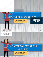 Topic 6-Notes On Nonverbal Messages