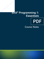 SAS Essentials 1