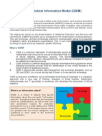 GSIM Framework for Standardizing Statistical Information Objects