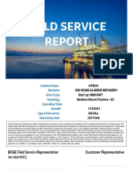 Daily Report Wet Gas K041