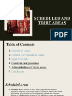 Scheduled and Tribe Areas