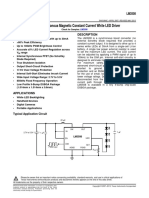 LM3508 Synchronous Magnetic Constant Current White LED Driver