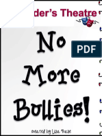 No More Bullies Readers Theatre Script How To Stop Bullying