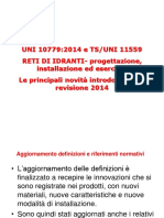 UNI 10779-2014 (Reti Idranti) [Presentazione]