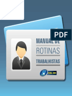 MANUAL DE ROTINAS TRABALHISTAS - CDL-BH