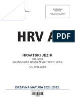 HRV A - Ogledni Ispit